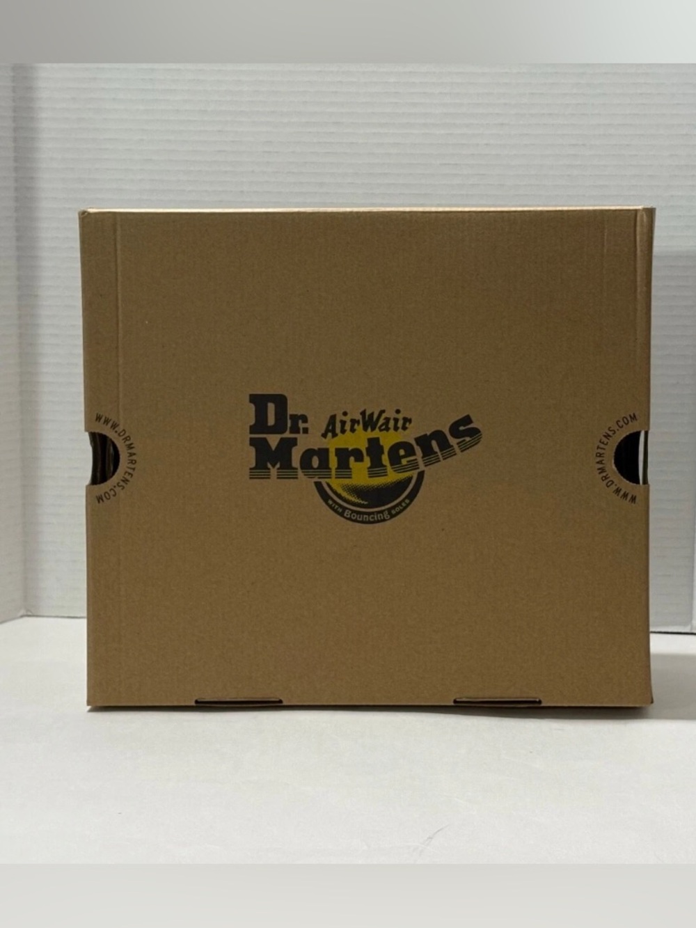 Dr. Martens Brown Cardboard shoe Box empty box only